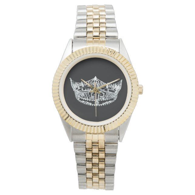 Mens Pageant Queens Crown Watch (Front)
