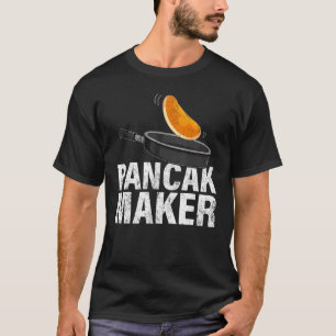 Mens Pancake Maker   Breakfast Food Pancake   Fath T-Shirt