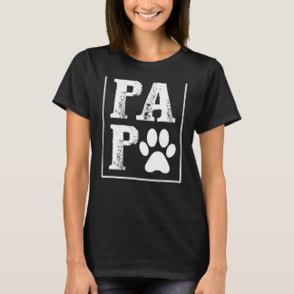 Mens Papa Square   For Father's Day  For Dad T-Shirt
