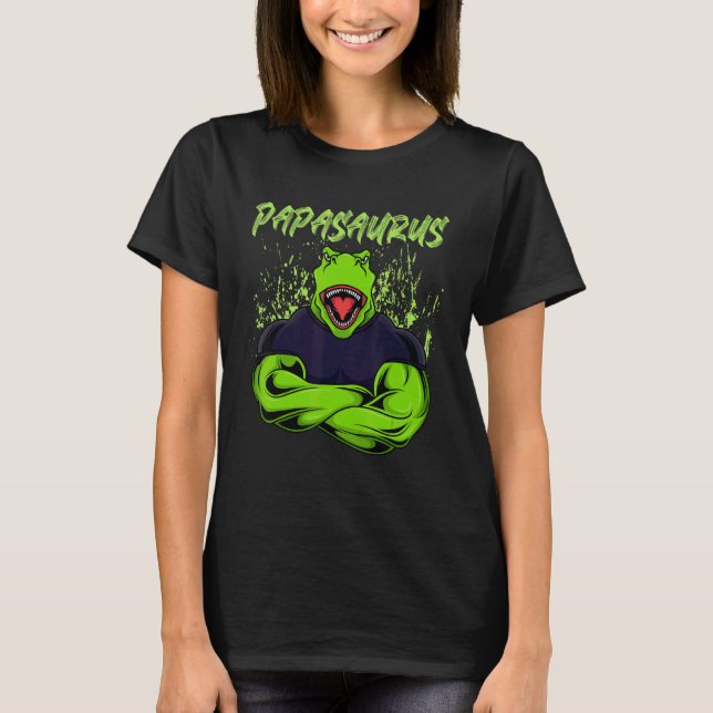 Mens Papasaurus T-Shirt (Front)