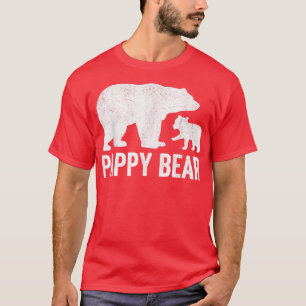 Mens Pappy Bear Fathers Day Grandad Shirts, Funny T-Shirt
