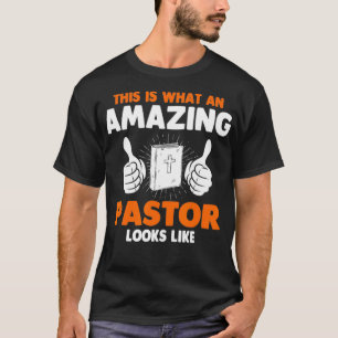 Mens Pastor Religious Church  T-Shirt
