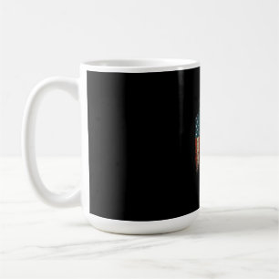 Mens Patriotic Electrician Gifts American Usa Flag Coffee Mug