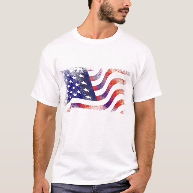 Men's Patriotic Shirt (Front)