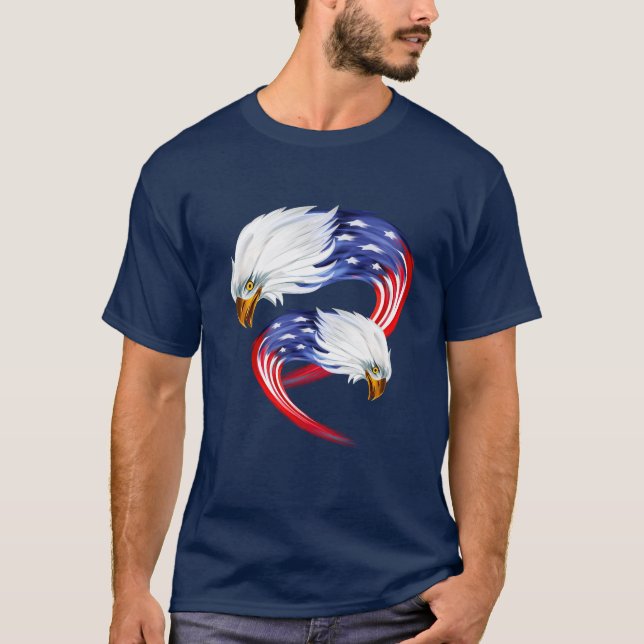 Men's Patriotic T-Shirt (Front)