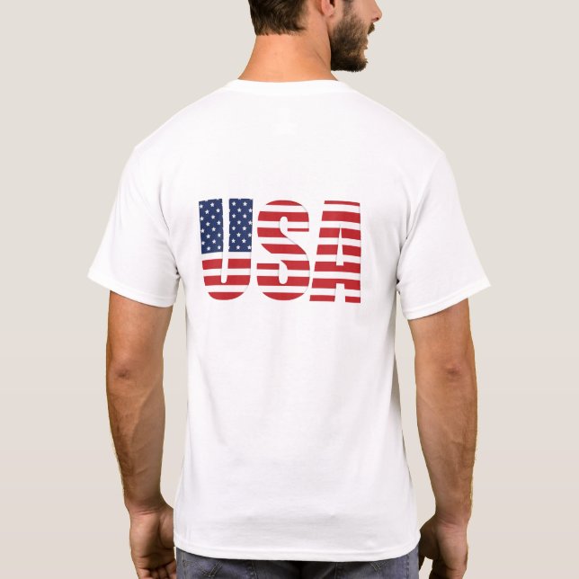 Men's Patriotic T-shirt (Back)