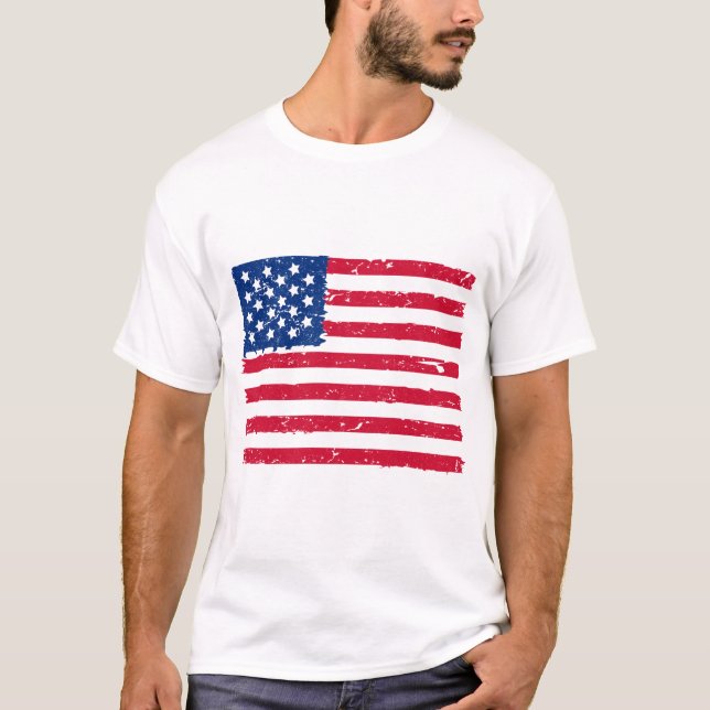 Men's Patriotic T-Shirt (Front)