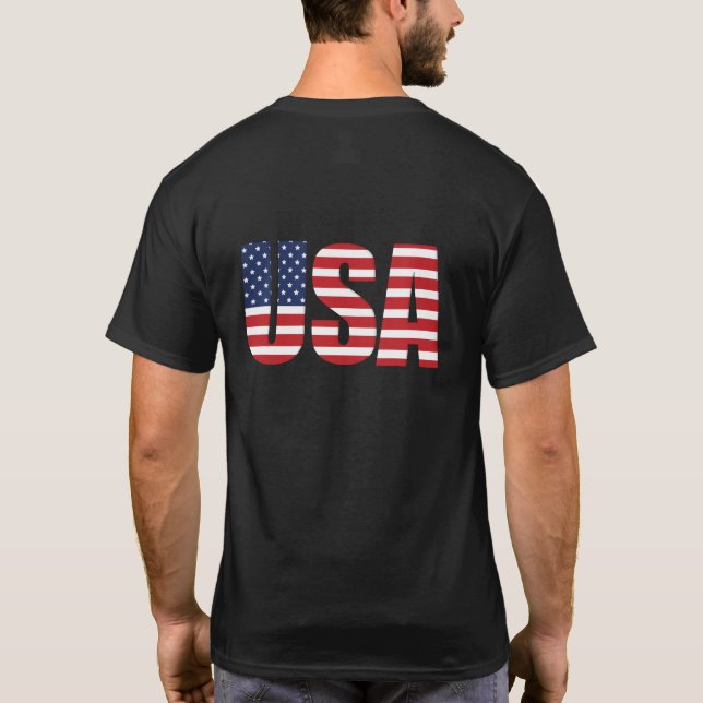 Men's Patriotic T-shirt (Back)