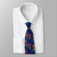 Men's Patriotic Tie-Fireworks