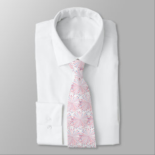 Men's Patriotic Tie-Fireworks Tie