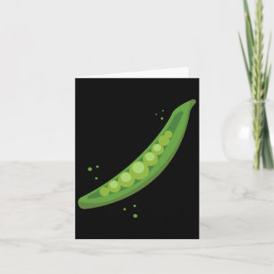 Mens Pea Pod Couple Outfit Matching Clothes Funny Card