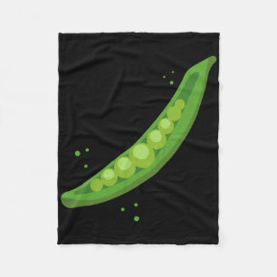 Mens pea pod couple outfit matching clothes funny fleece blanket