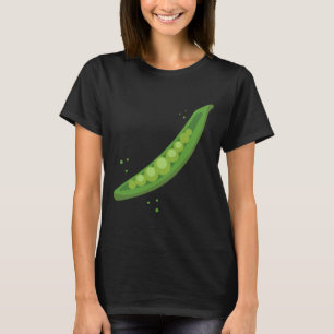 Mens Pea Pod Couple Outfit Matching Clothes Funny T-Shirt