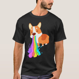 Mens Pembroke Puking Welsh Pembroke Puking Puking T-Shirt