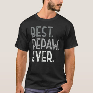 Mens Pepaw T For Grandpa Men Father's Day Best Pep T-Shirt