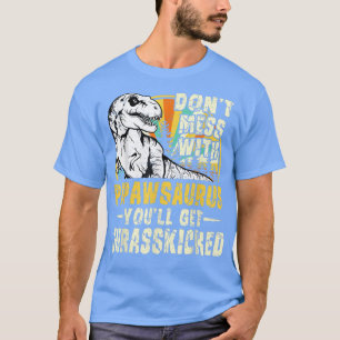 Mens Pepaw T Re Saurus Papasaurus Dinosaurs Men Fa T-Shirt
