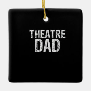 Mens Perfect Xmas Far Actor Drama Acting Actress Ceramic Ornament