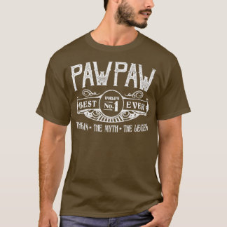 Mens Personalised Pawpaw Best No T-Shirt