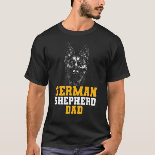 Mens Pet German Shepherd Dad Dog T-Shirt