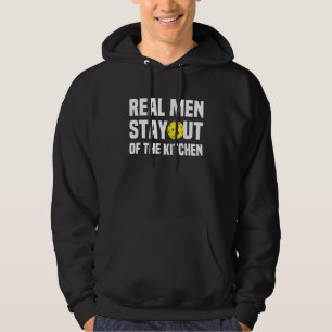 Mens Pickleball Real Men Stay Out Of The Kitchen Hoodie