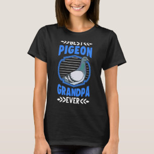 Mens Pigeons Grandpa Pigeon Fanciers Dove T-Shirt