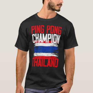 Mens Ping Pong Show Thailand Thai Flag T-Shirt
