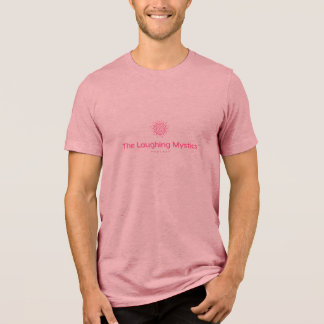 Men's Pink T-Shirt Tri-Blend Shirt