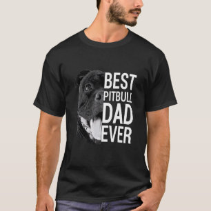 Mens Pitbull Dad Dog 4 T-Shirt
