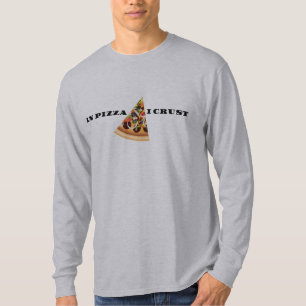 Mens Pizza Tshirt - In Pizza I Crust