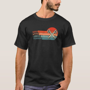 Mens  Plumbing Saying  Pipefitter & Plumber T-Shirt