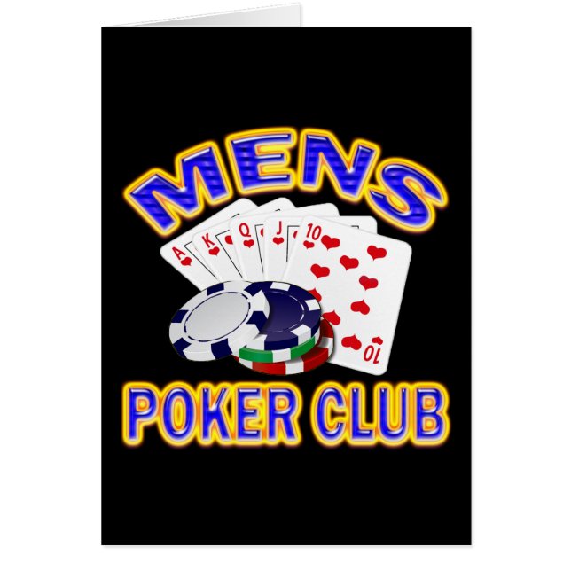 MENS POKER CLUB (Front)
