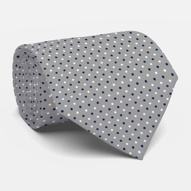 Men's Polka Dots Tie (Rolled)