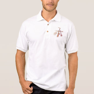 Mens polo shirt with jazz