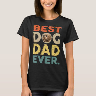 Mens Poodle Best Dog Dad Ever Father S Day Gifts T-Shirt
