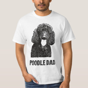Mens Poodle Dad - Standard Poodle Dad  T-Shirt