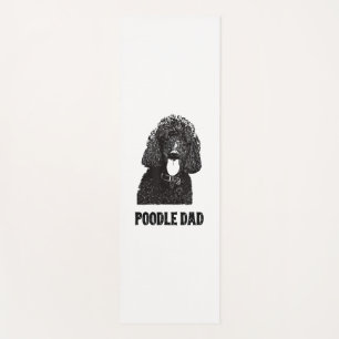Mens Poodle Dad - Standard Poodle Dad Yoga Mat