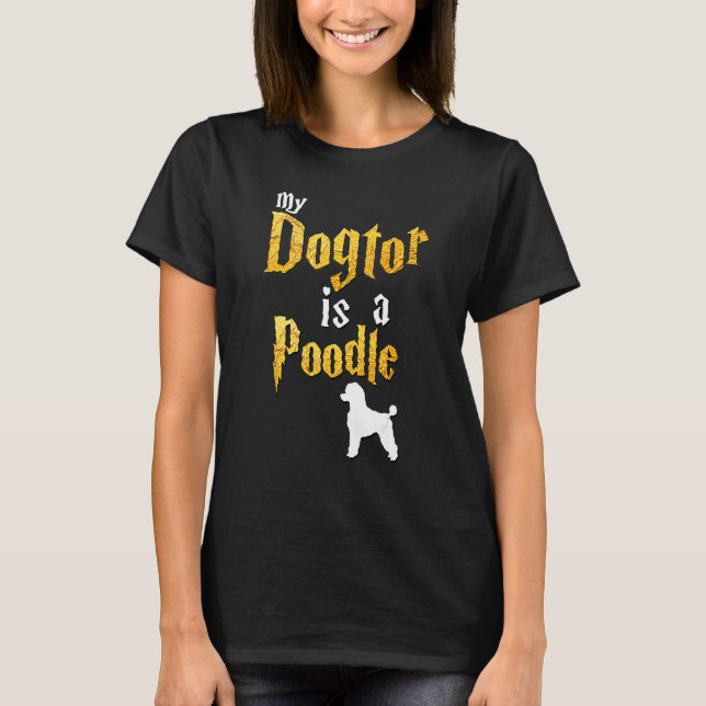 Mens Poodle  Poodle T-Shirt (Front)