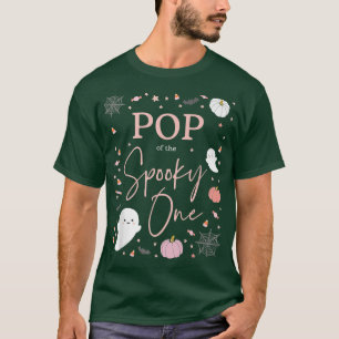 Mens Pop Of The Spooky One Girl First Birthday Pin T-Shirt