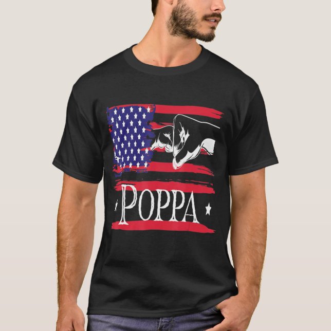 Mens Poppa T-Shirt (Front)