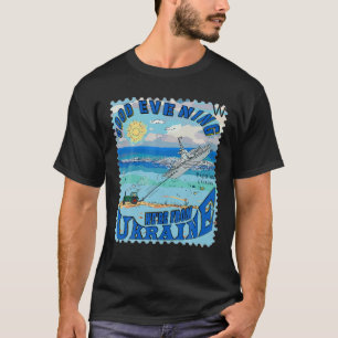 Mens Postage Stamp - Ukrainian Farmers Stealing Sh T-Shirt