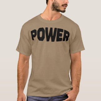 Mens POWER Gym Fitness Workout Bodybuilding Motiva T-Shirt