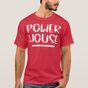 Mens POWER HOUSE Gym Fitness Workout Bodybuilding T-Shirt