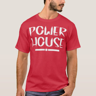 Mens POWER HOUSE Gym Fitness Workout Bodybuilding  T-Shirt