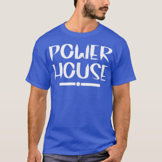 Mens POWER HOUSE Gym Fitness Workout Bodybuilding  T-Shirt