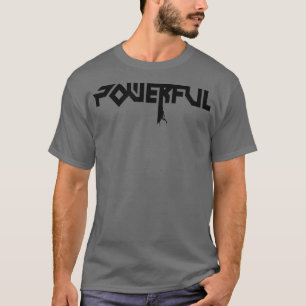 Mens POWERFUL Gym Fitness Workout Bodybuilding Mot T-Shirt