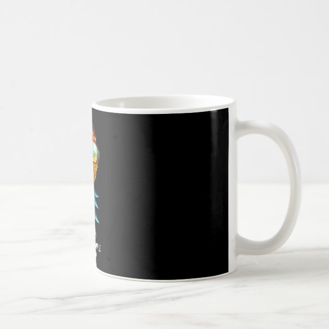 Mens prefer pineapple to vanilla upside down coffee mug (Right)