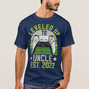 Mens Pregnancy Announcement Video Games Levelled T-Shirt
