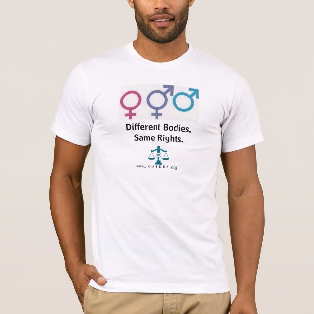 Men's Premium T-shirt - Different Bodies (Front)