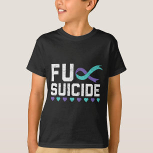 Mens prevention awareness mental health depression T-Shirt