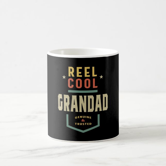 Mens Product Reel Cool Grandad Fishing Gift Coffee Mug (Center)